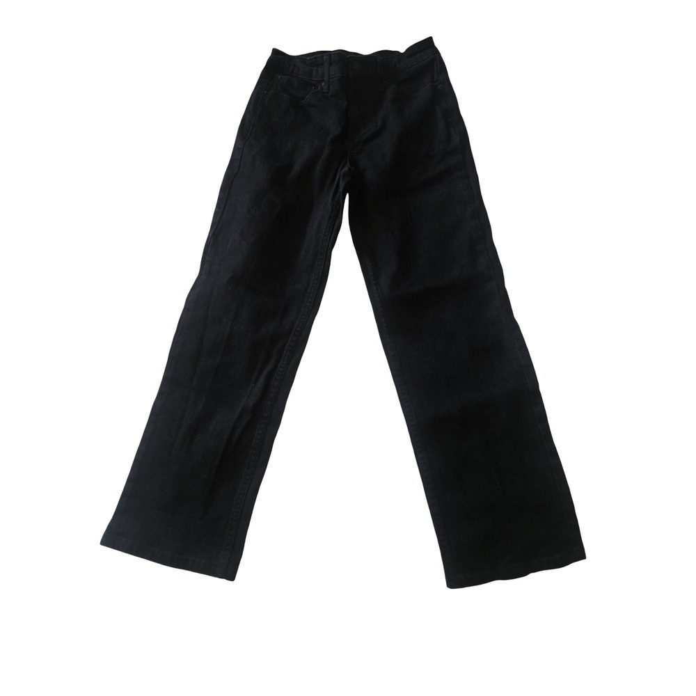 RSQ Straight Leg Black Jeans Boys Size 12 Cotton Blend Stretch Denim